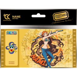Ticket de collection - Golden Tickets Black Edition - One Piece - Nami