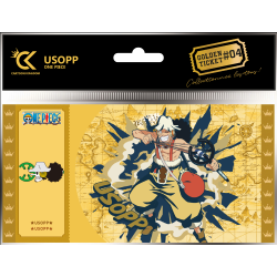 Collector Ticket - Golden Tickets Black Edition - One Piece - Usopp