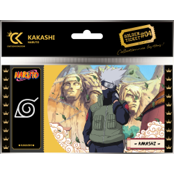 Ticket de collection - Golden Tickets Black Edition - Naruto - Kakashi Hatake