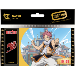 Ticket de collection - Golden Tickets Black Edition - Fairy Tail - Natsu Dragnir