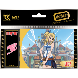 Ticket de collection - Golden Tickets Black Edition - Fairy Tail - Lucy Heartfilia