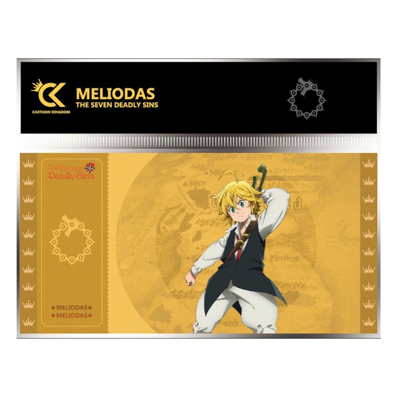 Collector Ticket - Golden Tickets Black Edition - Seven Deadly Sins - Meliodas, Dragon's Sin of Wrath