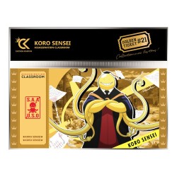 Ticket de collection - Golden Tickets Black Edition - Assassination Classroom - Koro Sensei