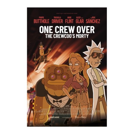 Poster - Rolled and shrink-wrapped - Rick & Morty - One Crew