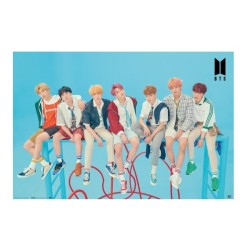 Poster - Rolled and shrink-wrapped - BTS - Blue