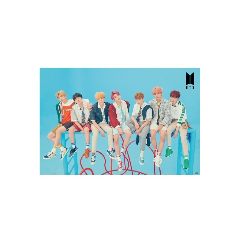 Poster - Rolled and shrink-wrapped - BTS - Blue