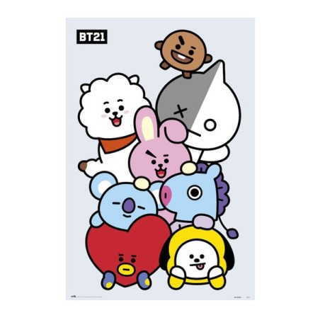 Poster - Rolled and shrink-wrapped - BT21 - Characters