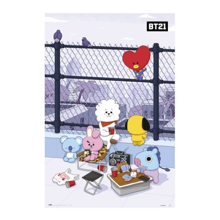 Poster - Rolled and shrink-wrapped - BT21 - Azotea