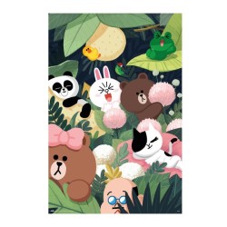 Poster - Rolled and shrink-wrapped - LINE - Jungle