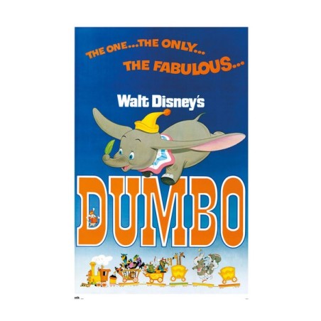 Poster - Rolled and shrink-wrapped - Dumbo - Circus