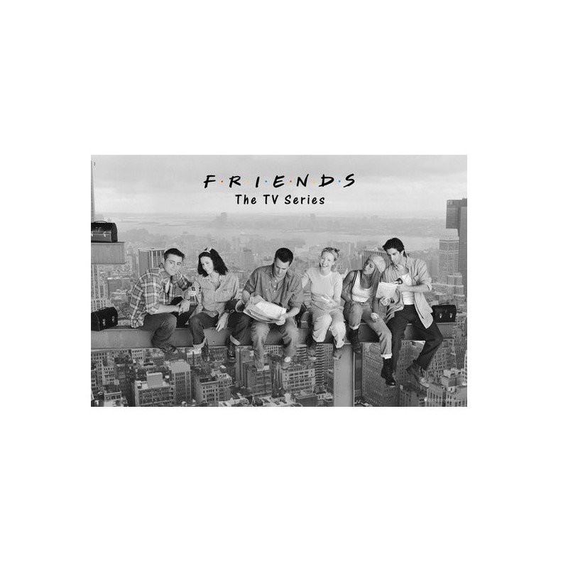 Poster - Rolled and shrink-wrapped - Friends - Lunch on a Skyscraper