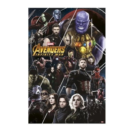 Poster - Rolled and shrink-wrapped - Avengers - Infinity War