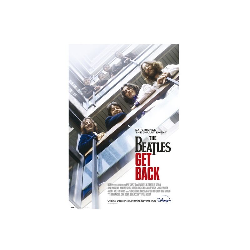 Poster - Rolled and shrink-wrapped - The Beatles - Get Back