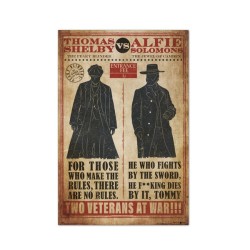 Poster - Rolled and shrink-wrapped - Peaky Blinders - Thomas vs. Alfie