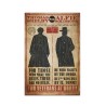 Poster - Roulé et filmé - Peaky Blinders - Thomas vs. Alfie