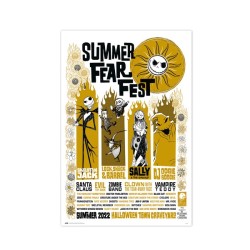 Poster - Roulé et filmé - L'Étrange Noël de Mr. Jack - Summer Fear Fest