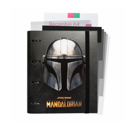 Ranking - Binder - Star Wars - Mendalorian Helmet