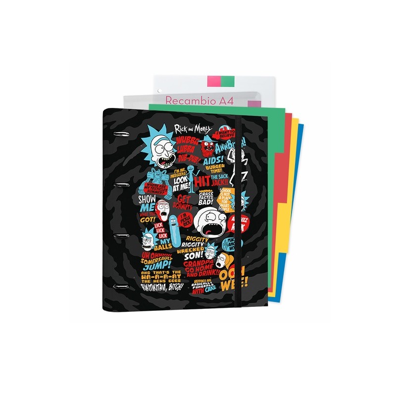 Ranking - Binder - Rick & Morty - Quotes