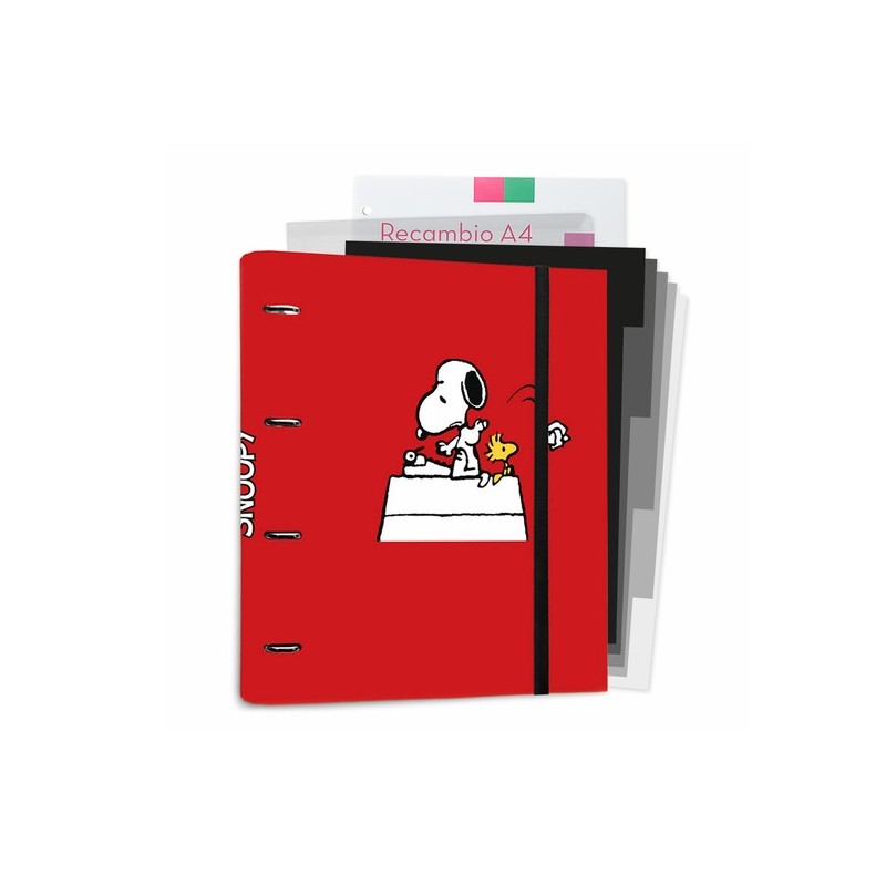 Classement - Classeur - Snoopy - Écriture