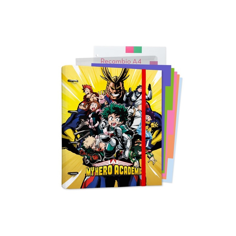 Classement - Classeur - My Hero Academia - Heros