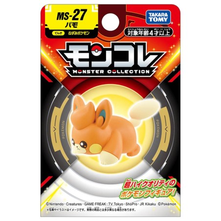 Static Figure - Moncollé - Pokemon - MS-27 - Pawmi