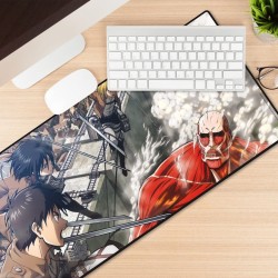 Mousepad - Attack on Titan - Eren vs Colossus Titan