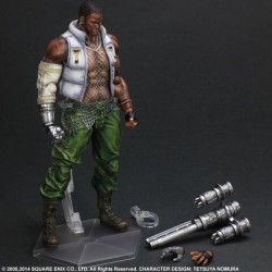 Figurine articulée - Final Fantasy - FF VII - Barret