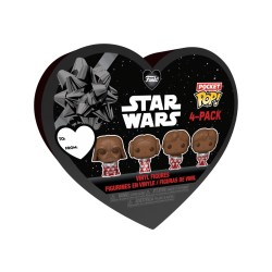 POP - Set of 4 - Pocket Pop! - Star Wars - Valentine's Day