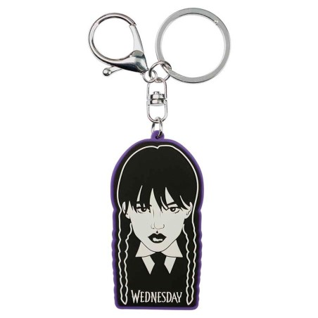 Porte-clefs - Mercredi - Visage