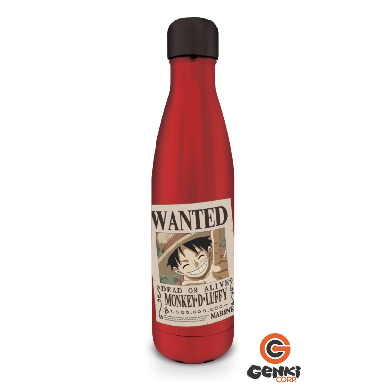 Bouteille - One Piece - Wanted - Monkey D. Luffy