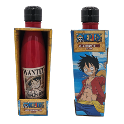 Bouteille - One Piece - Wanted - Monkey D. Luffy