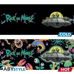 Mug - Thermo-réactif - Rick & Morty - Vaisseau