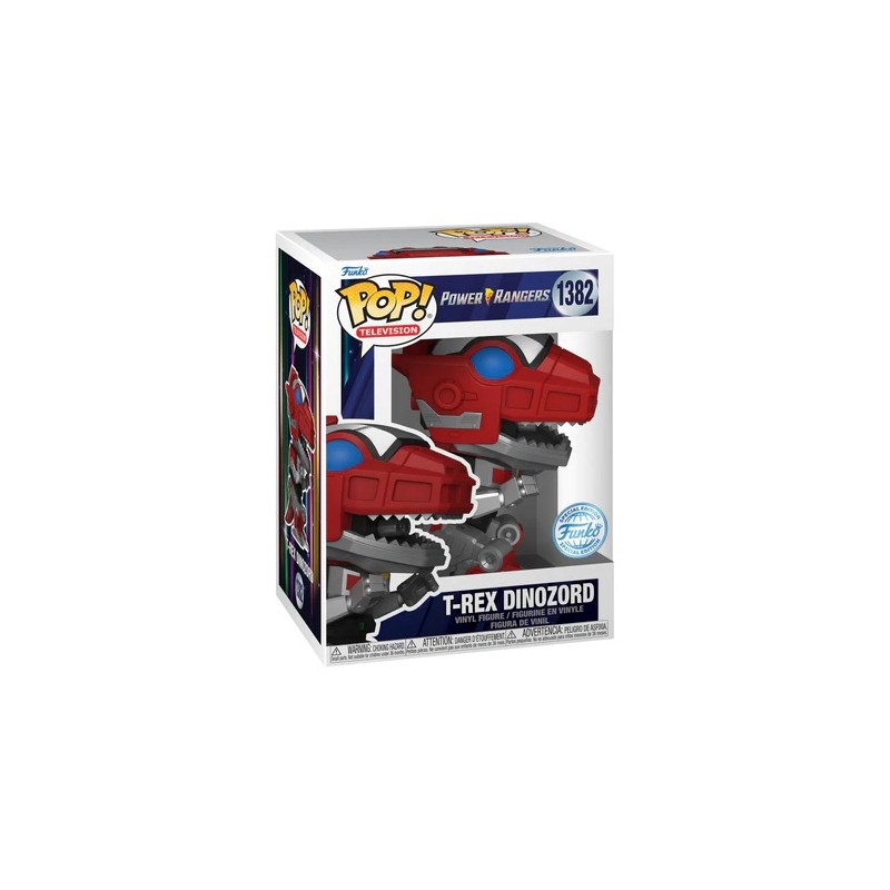 POP - Movies - Power Rangers - 1382 - T-Rex Dinozord - Special Edition