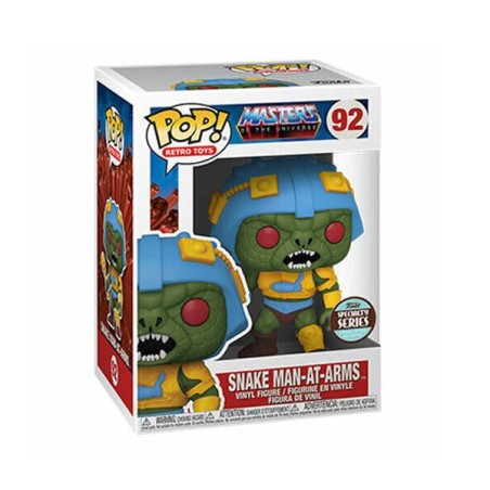 POP - Animation - Les Maîtres de l'Univers - 92 - Snake Man-at-arms - Special Edition