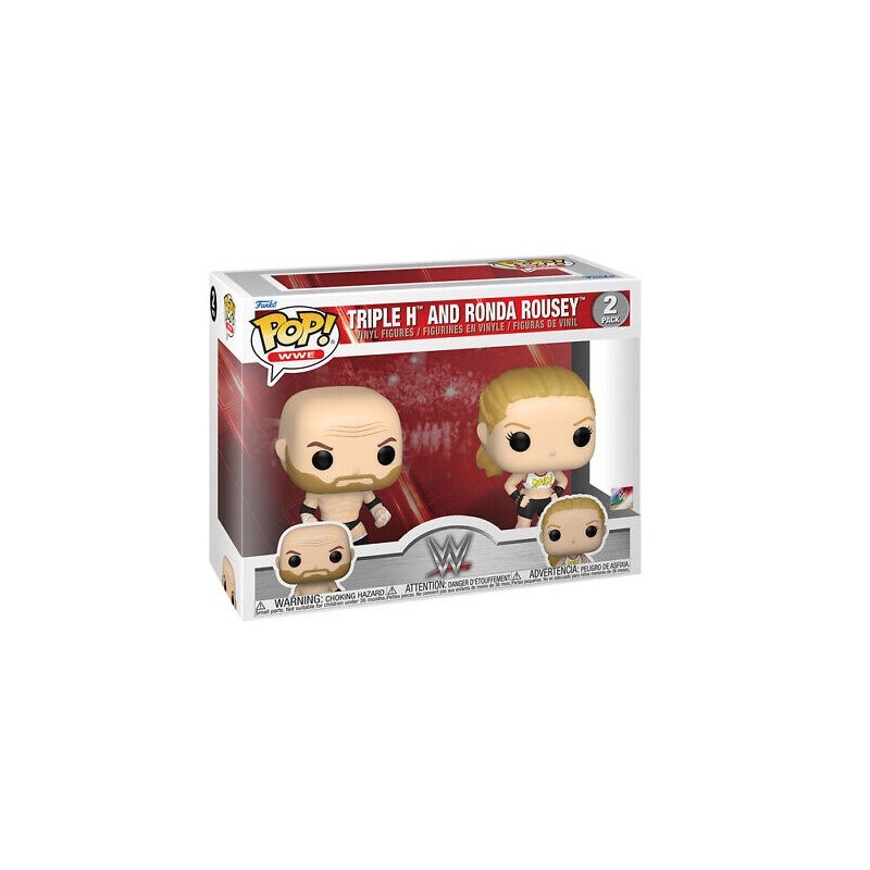 POP - Sport - WWE - Triple H & Rhonda Rousey