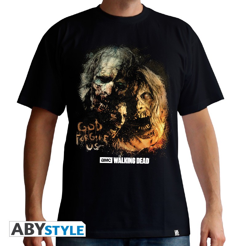 T-shirt - Walking Dead - God Forgive Us