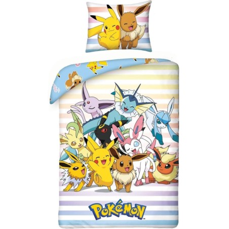 Bed linen - Pokemon - Eevee & evolutions