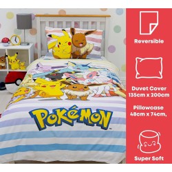 Bed linen - Pokemon - Eevee & evolutions