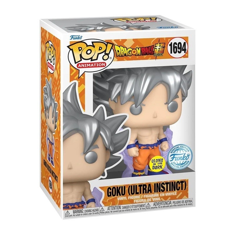 POP - POP Animation - Dragon Ball - 1694 - Ultra Instinct - Special Edition Glow - Son Goku