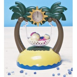 Alarm clock - Sanrio - Hammock under the palm trees