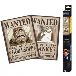 Poster - Set of 2 - One Piece - Franky & Usopp