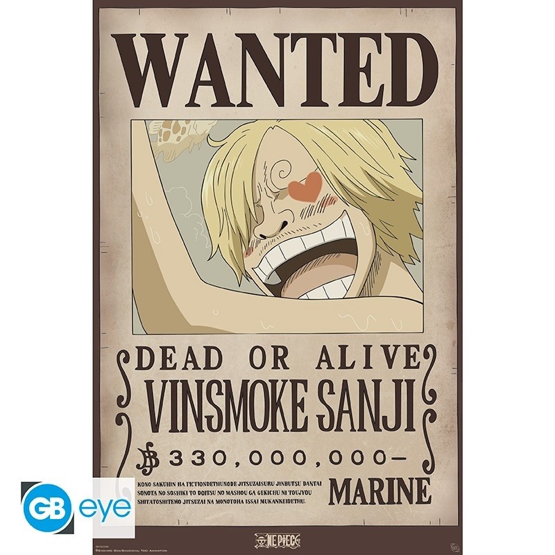 Poster - Rolled and shrink-wrapped - One Piece - Sanji Vinsmoke