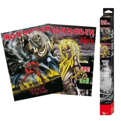 Poster - Set of 2 - Iron Maiden - Killers & Number of the Beast