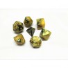 Set de dés - Dés - Couleur "Fusion Jaune & Noir"