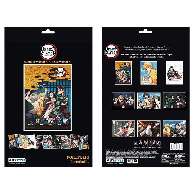 Poster - À plat - Demon Slayer - Saison 1