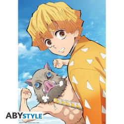 Poster - À plat - Demon Slayer - Saison 1
