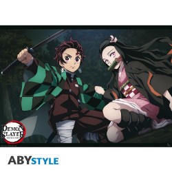 Poster - À plat - Demon Slayer - Saison 1
