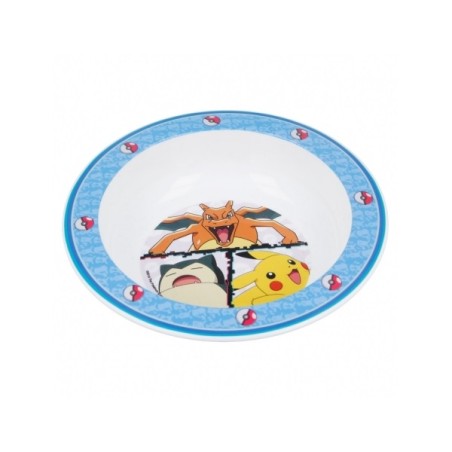 Plate - Pokemon - Charizard, Snorlax & Pikachu