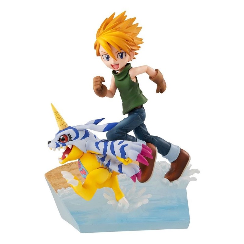 Static Figure - G.E.M - Digimon - Yamato Ishida & Gabumon