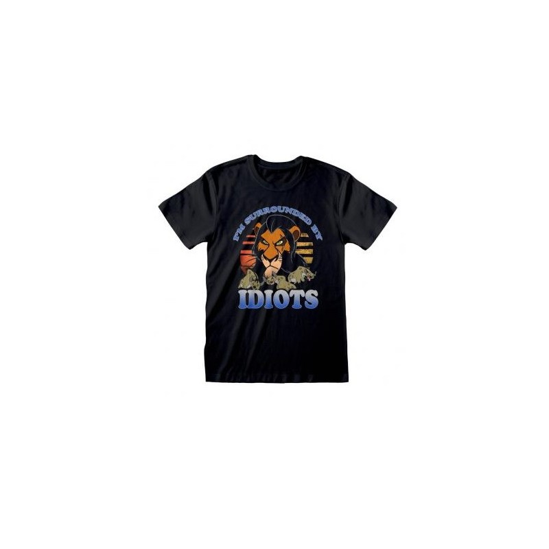 T-shirt - The Lion King - Surrounded by idiots